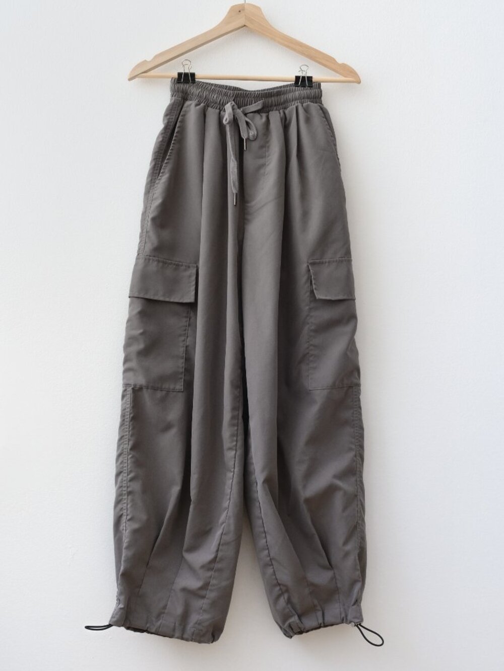 OFFSET Dark Grey Wide Balloon Pants